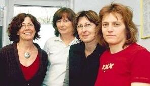 Gehören dem Zusammenschluss an, der kein Verein ist (von links): Irene Bader-Provenzano, Dr. Simone Schulze, Kornelia Kuhmann und Cornelia Szilvas.Foto: Gajer Gehören dem Zusammenschluss an, der kein Verein ist (von links): Irene Bader-Provenzano, Dr. Simone Schulze, Kornelia Kuhmann und Cornelia Szilvas.Foto: Gajer