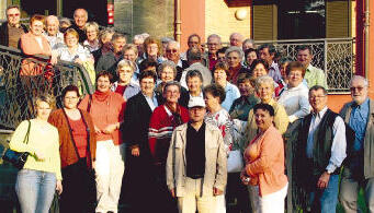 Die Landfrauen aus Weinsberg und den Stadtteilen vor dem Hotel der Partnerstadt im italiensichen Costigliole d‘Asti. Die Gastfreundschaft der Italiener in der Partnerstadt war großartig.Foto: privat Die Landfrauen aus Weinsberg und den Stadtteilen vor dem Hotel der Partnerstadt im italiensichen Costigliole d‘Asti. Die Gastfreundschaft der Italiener in der Partnerstadt war großartig.Foto: privat