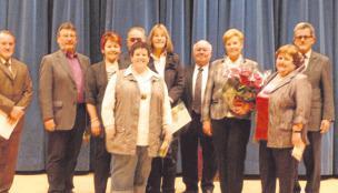 Zahlreiche Ehrungen gab es bei der Cäcilienfeier. Die für ihre lange Treue Ausgezeichneten freuten sich über die Wertschätzung ihres Einsatzes.Foto: privat Zahlreiche Ehrungen gab es bei der Cäcilienfeier. Die für ihre lange Treue Ausgezeichneten freuten sich über die Wertschätzung ihres Einsatzes.Foto: privat