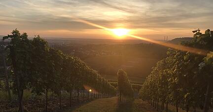 Sonnenuntergang über Heilbronn. Foto: Tschürtz Sonnenuntergang über Heilbronn. Foto: Tschürtz